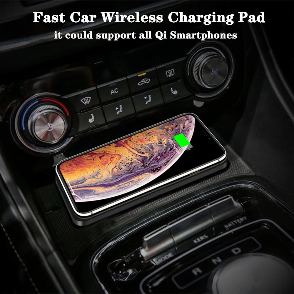 Wireless Car Charger  AutoGrip – Fast Qi Charger With Anti-Slip Silicone